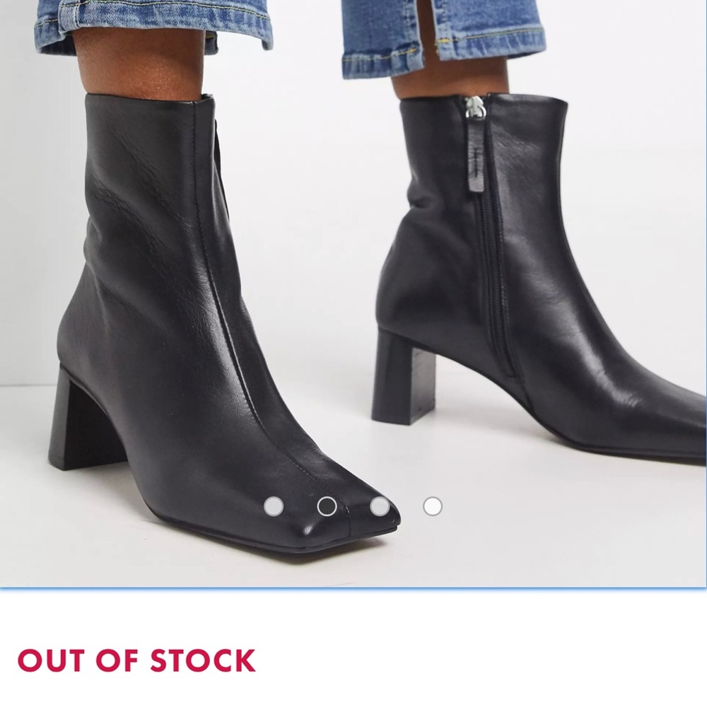 ASOS Black Ankle Boots